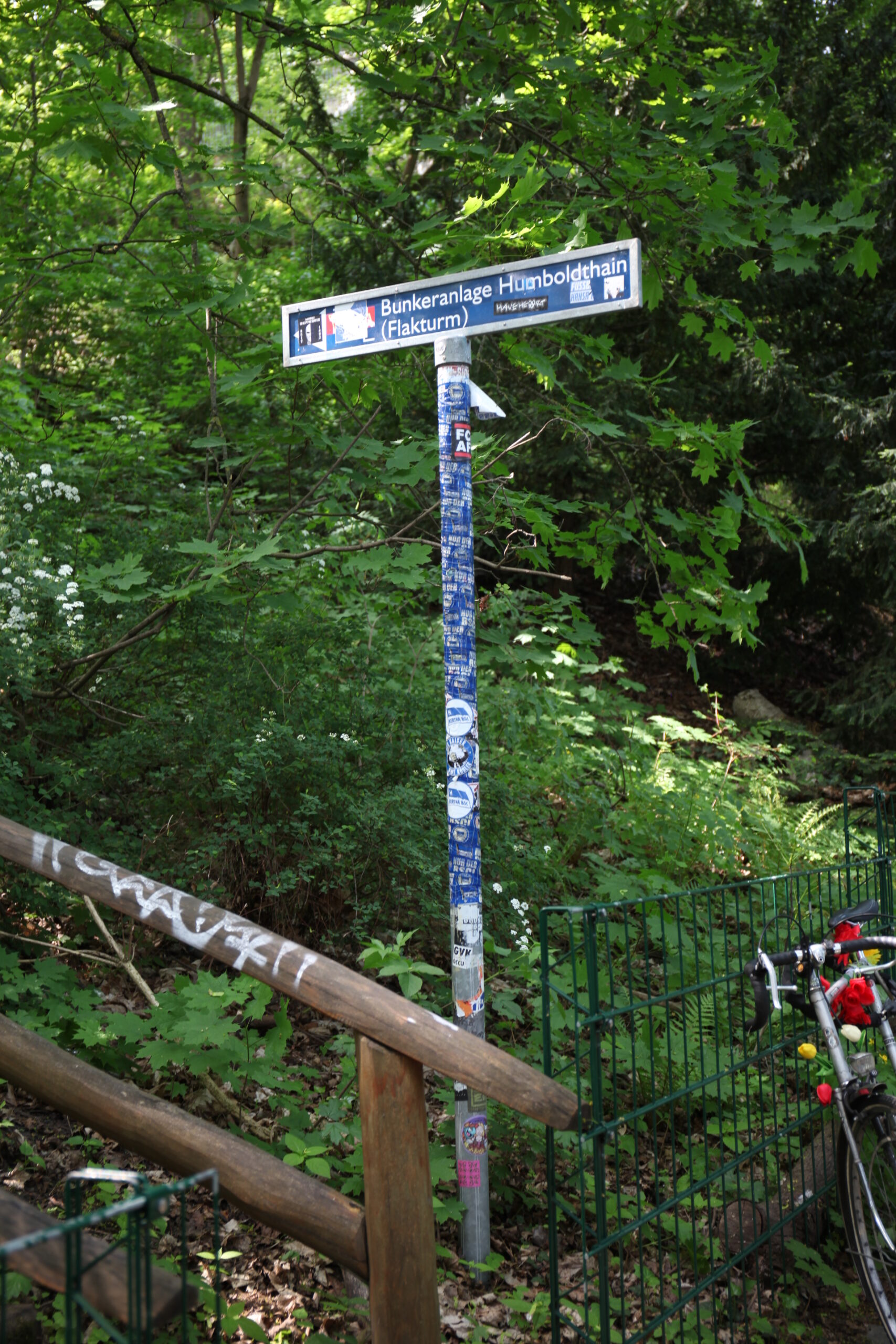 Weg zum Flakturm