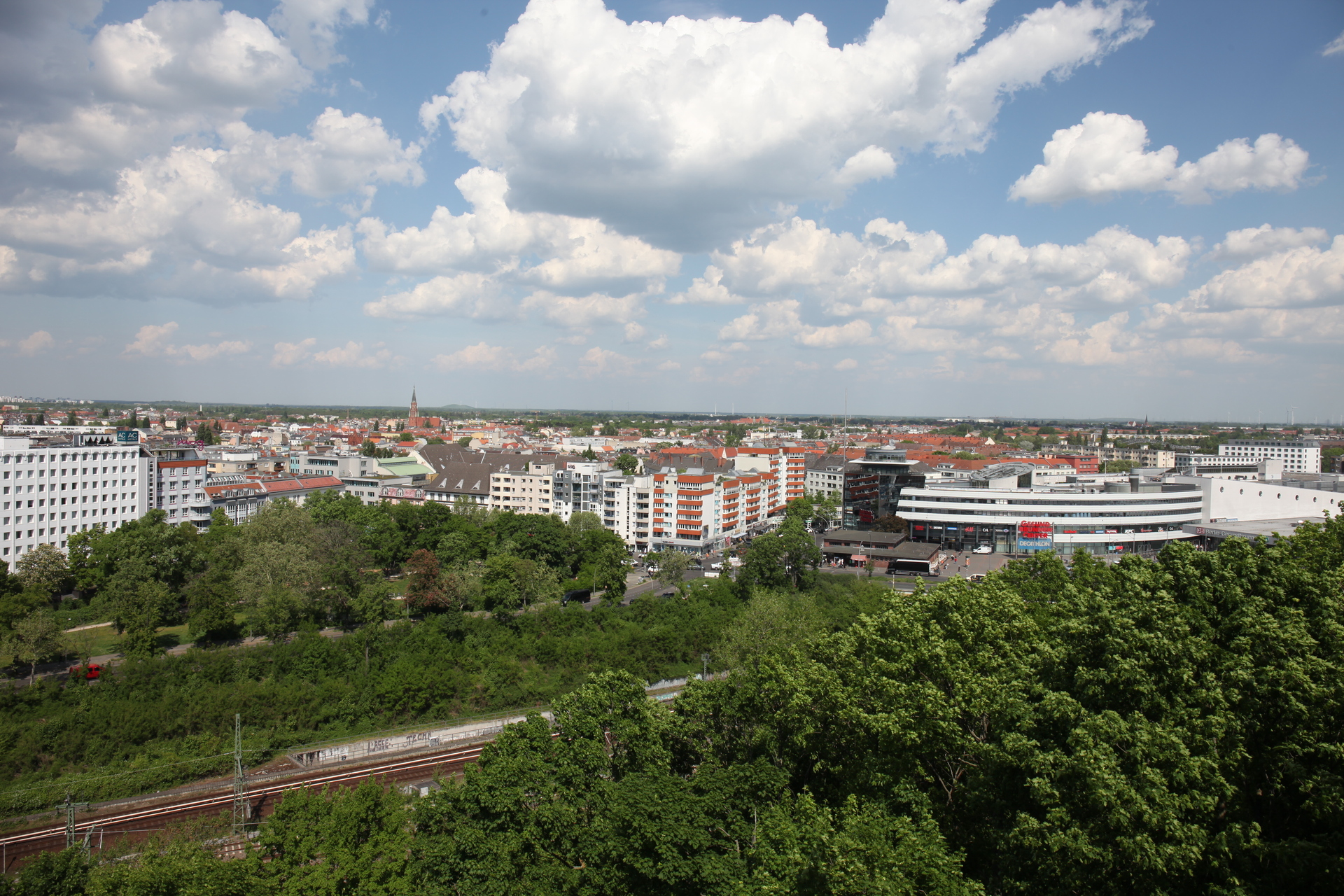 Ausblick vom Flakturm