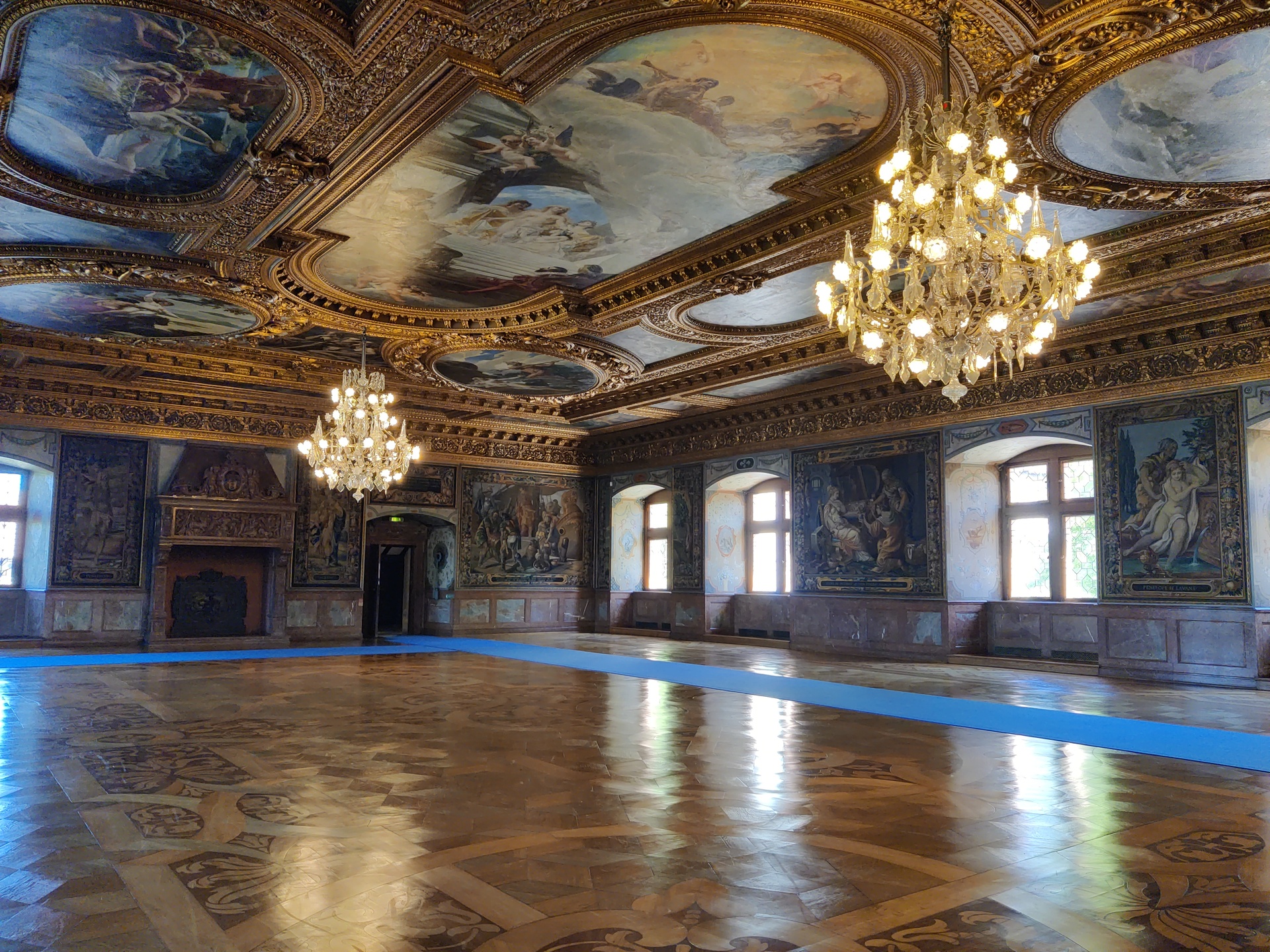 Ballsaal des Schlosses Ratibor