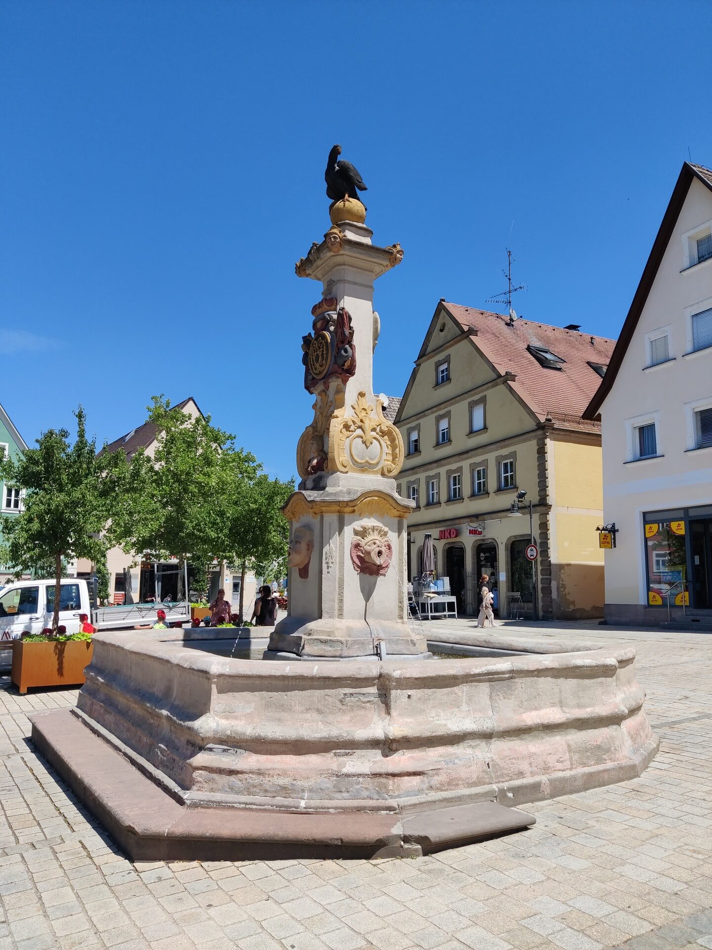 Marktplatz von Roth