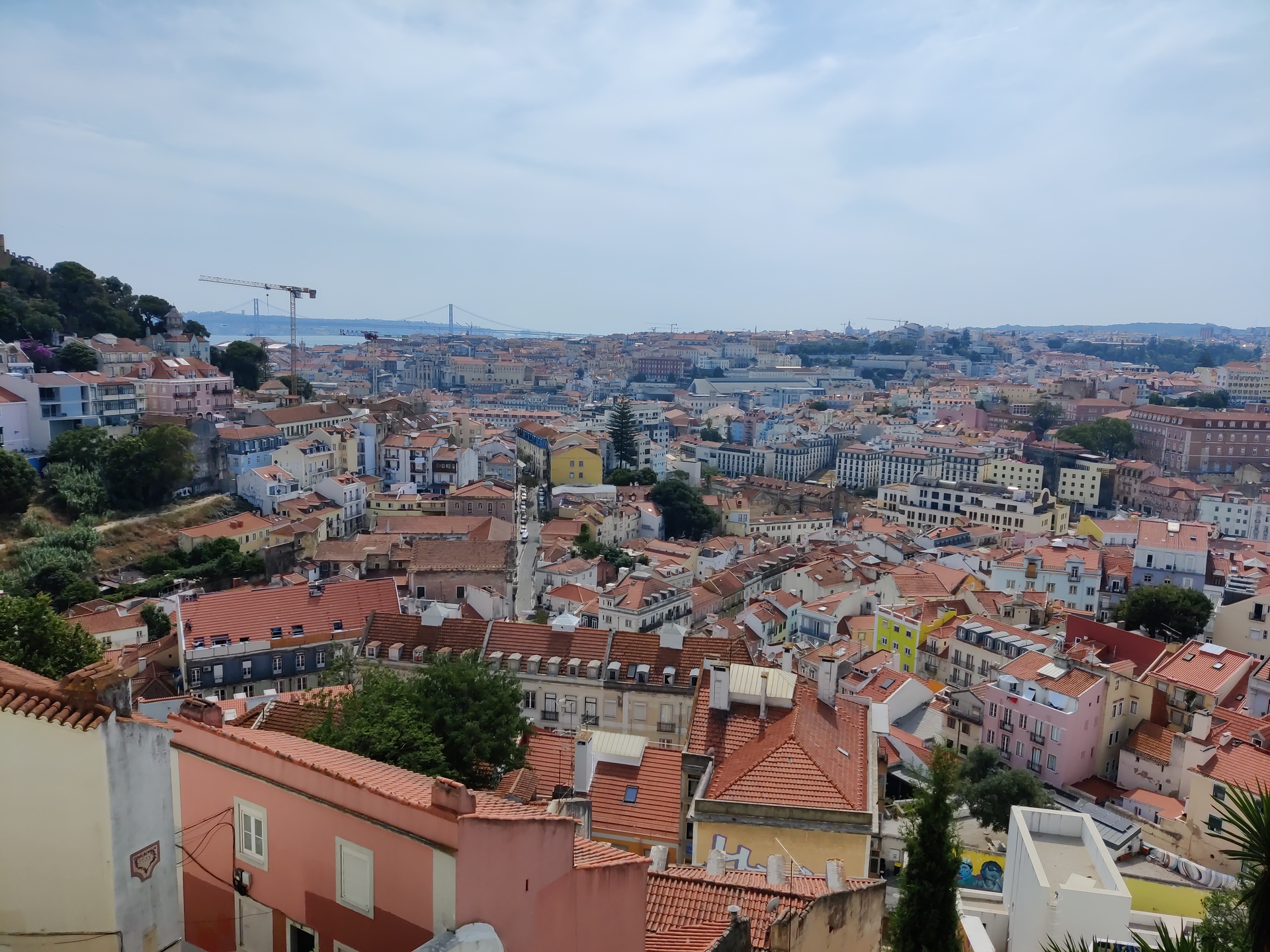 Blick über Lissabon