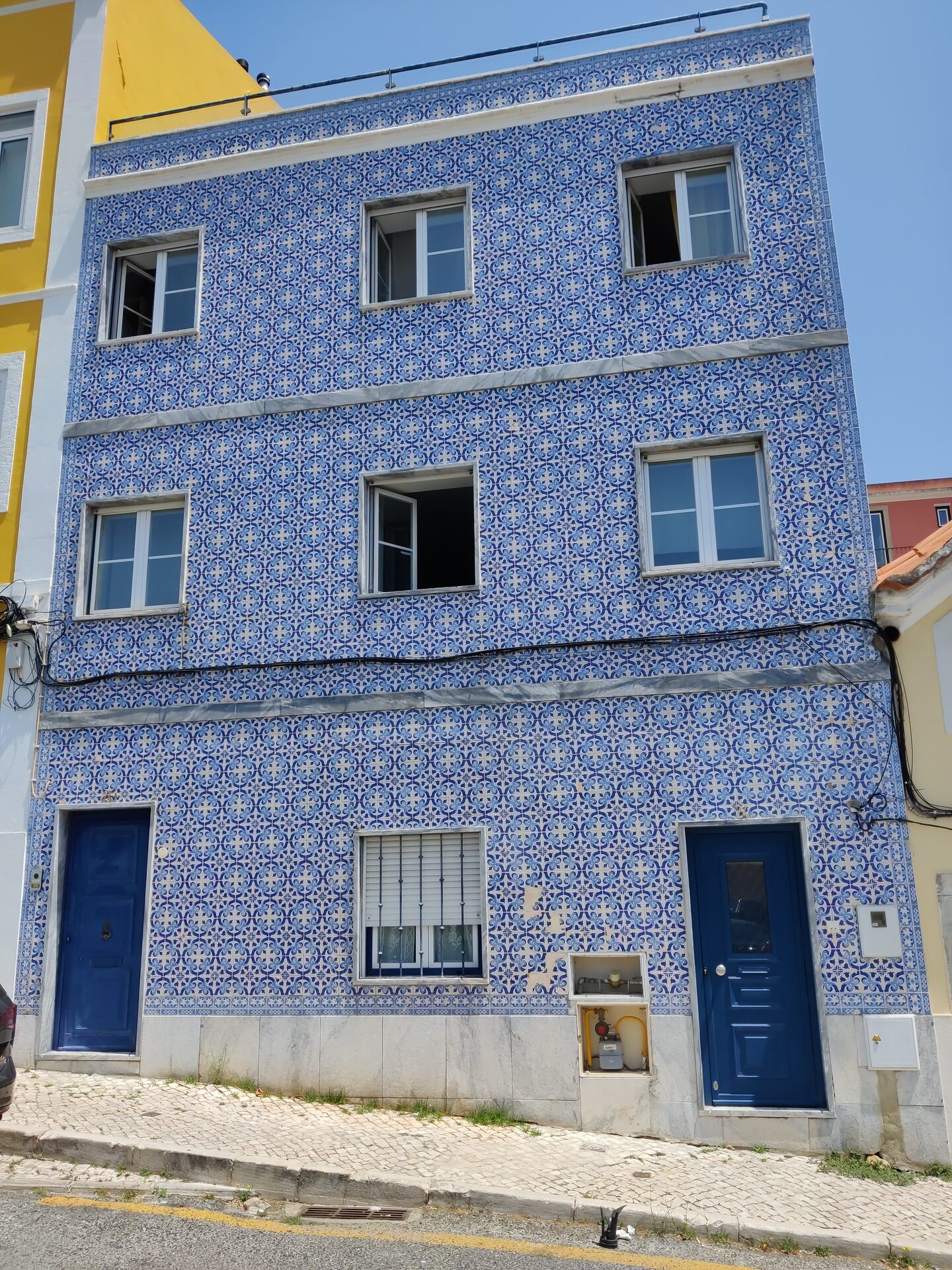 Haus mit Kacheln in Belem