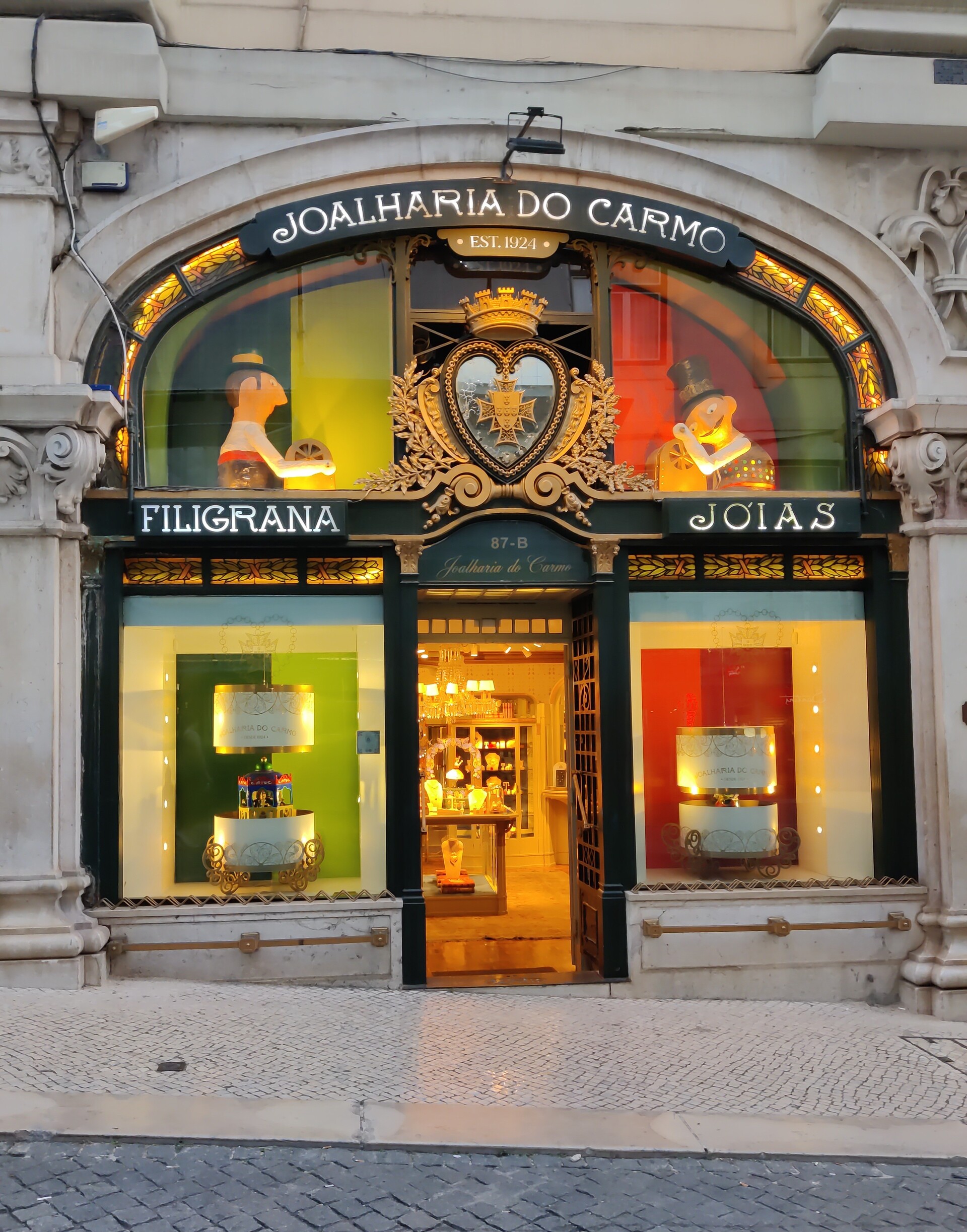 Juwelier in der Rua Áurea